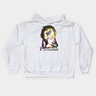 paladin girl Kids Hoodie